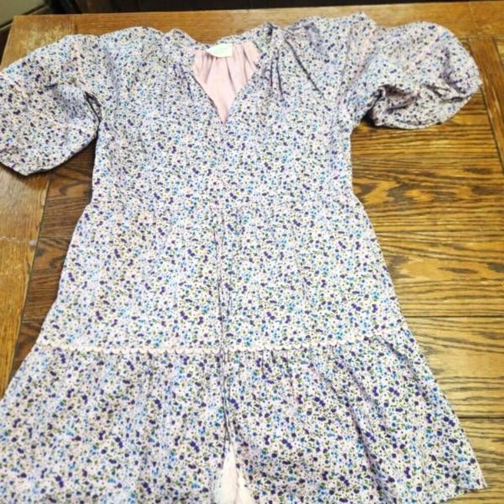 Tuckernuck Hyacinth House Purple Floral Matilda Dress sz XS - Picture 2 of 4